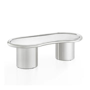 Sorya 51" Chrome Coffee Table