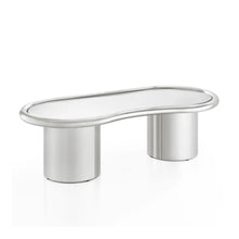 Sorya 51" Chrome Coffee Table