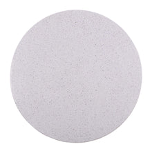 Terrazzo 27.5" Light Speckled Concrete Round Coffee Table