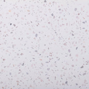 Terrazzo 27.5" Light Speckled Concrete Round Coffee Table