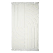 Loop White Area Rug