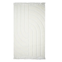 Loop White Area Rug