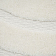 Loop White Area Rug