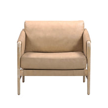 Chakka Contract-Grade Genuine Leather Accent Chair