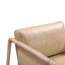 Chakka Contract-Grade Genuine Leather Accent Chair