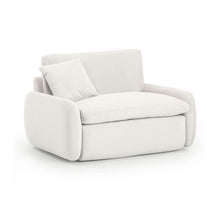 Rachelle Cream Performance Velvet Lounge Chair