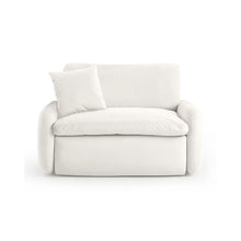 Rachelle Cream Performance Velvet Lounge Chair