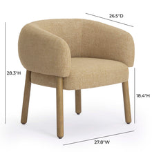 Foxy Performance Fabric Accent Chair