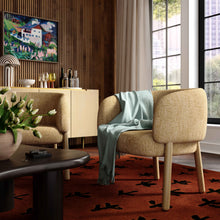 Foxy Performance Fabric Accent Chair