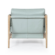 Chakka Contract-Grade Genuine Leather Accent Chair