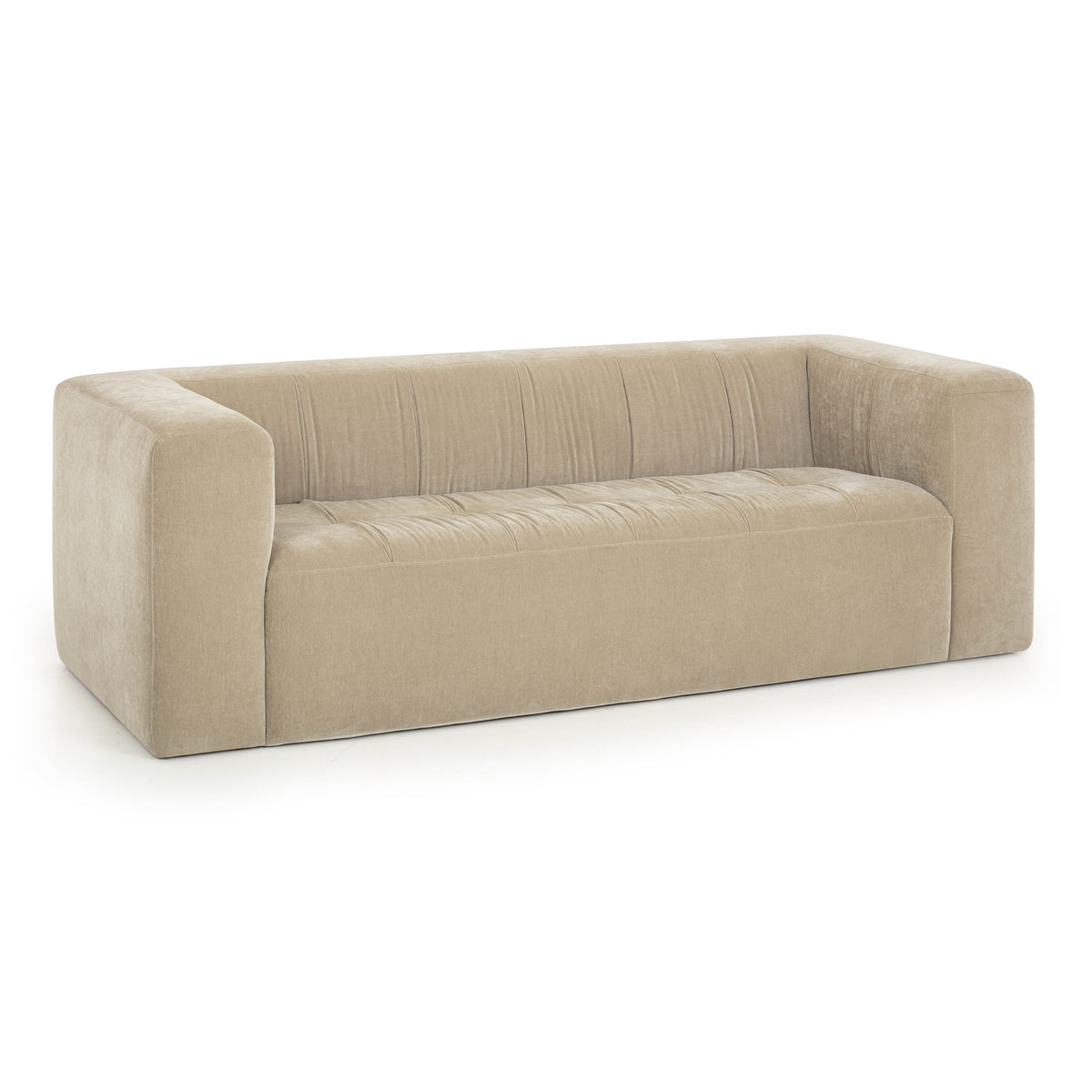 Alder 89" Upcycled Contract-Grade Chenille Sofa