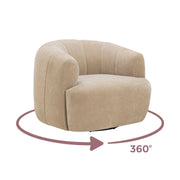Jasmine Swivel Accent Chair
