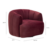 Jasmine Swivel Accent Chair
