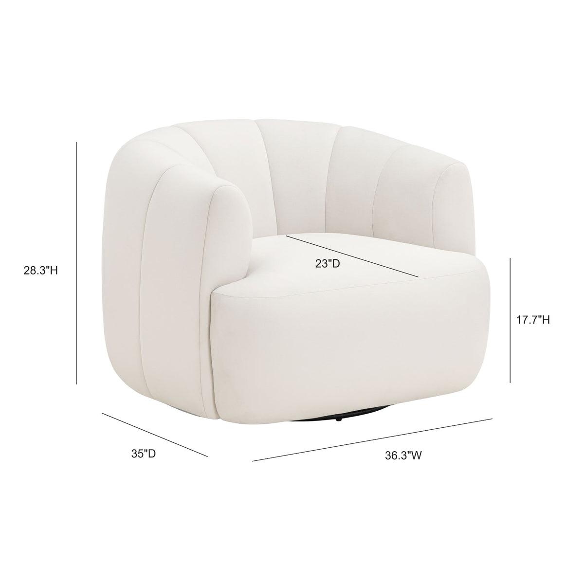 Jasmine Swivel Accent Chair