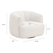 Jasmine Swivel Accent Chair