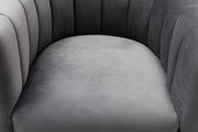 Magnolia Performance Velvet Accent Chair - Gold Base
