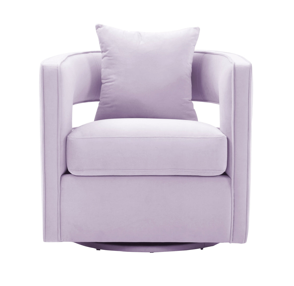 Kennedy Performance Velvet Swivel Accent Chair