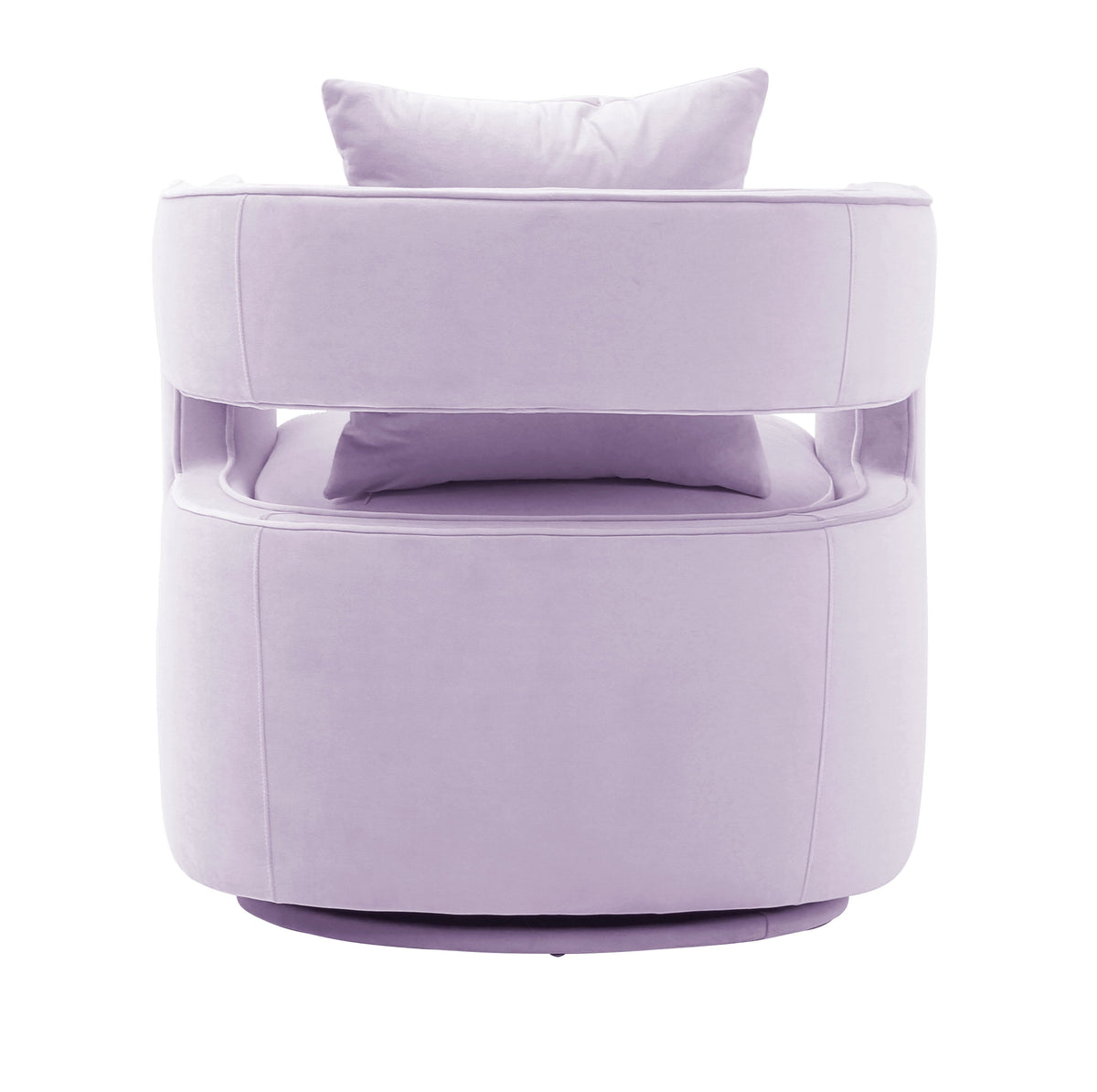 Kennedy Performance Velvet Swivel Accent Chair