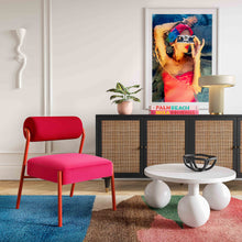 Jolene Performance Velvet Accent Chair