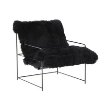 Kimi Genuine Sheepskin Accent Chair