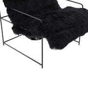 Kimi Genuine Sheepskin Accent Chair