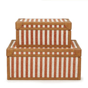 Kora Cotton Jute Contract-Grade Keepsake Box Set