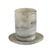 Channeled Swirl Resin Kiddush Cup