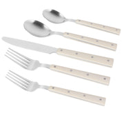 Soline Stainless Steel Flatware - Set of 5 Pieces - Service for 1
