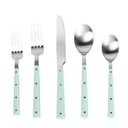 Soline Stainless Steel Flatware - Set of 5 Pieces - Service for 1