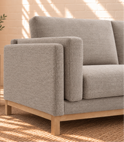 Talia Sofa in Earth Grey