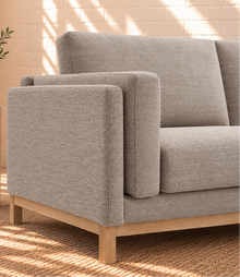 Talia Sofa in Earth Grey