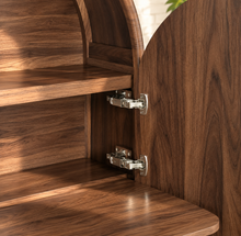 Vivienne Secretary Cabinet in Dark Walnut