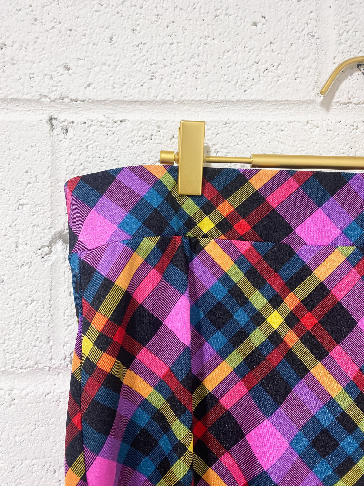 Torrid x Betsey Johnson Colorful Plaid Pants (3)