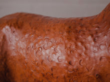 Ram Leather Sculpture