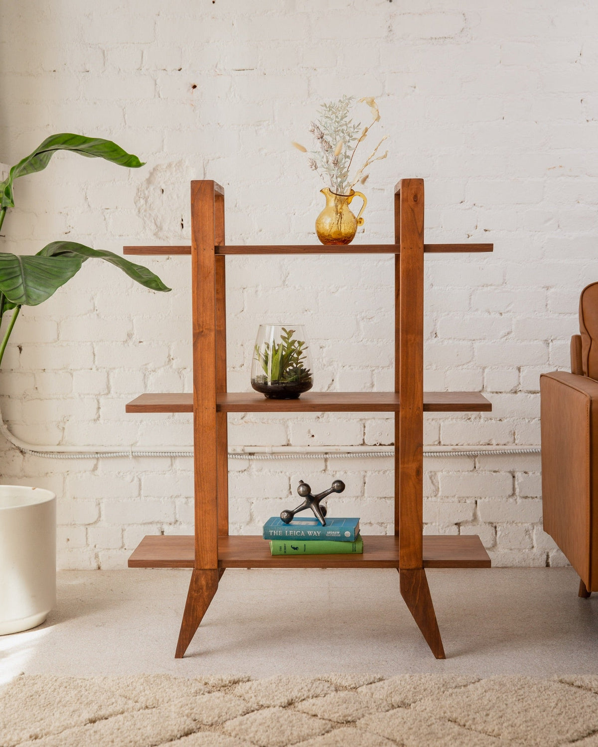 Walnut Hayes Bookshelf