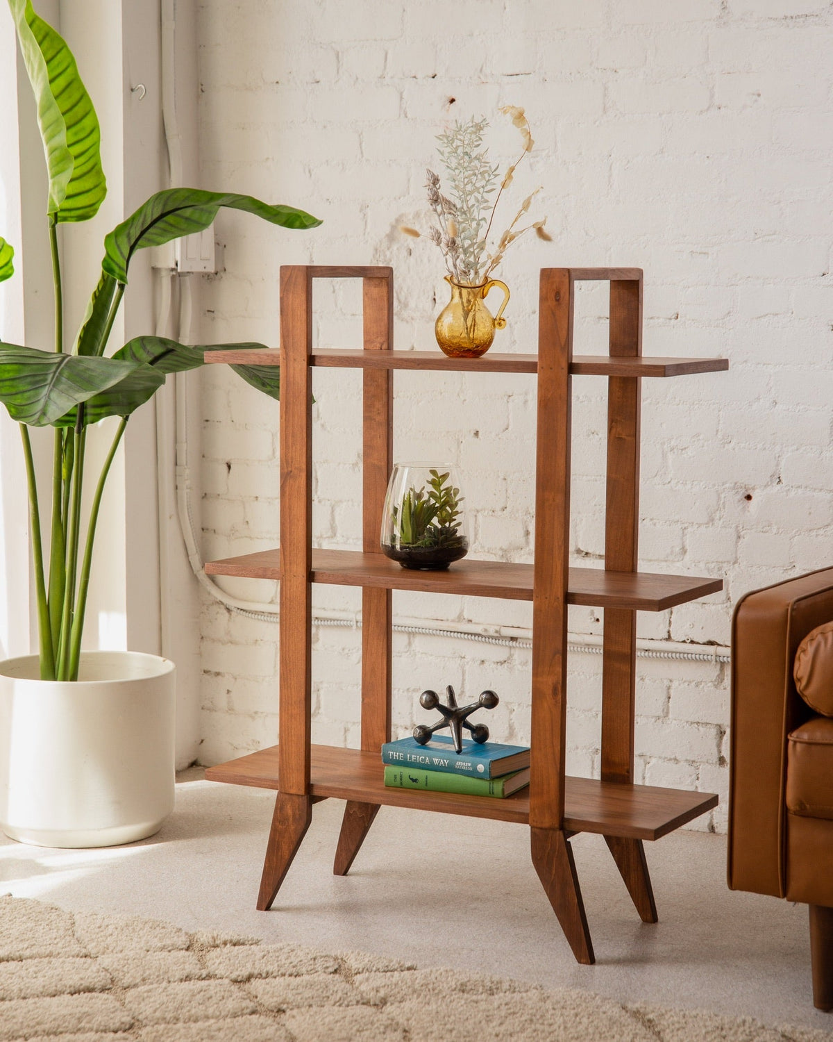 Walnut Hayes Bookshelf