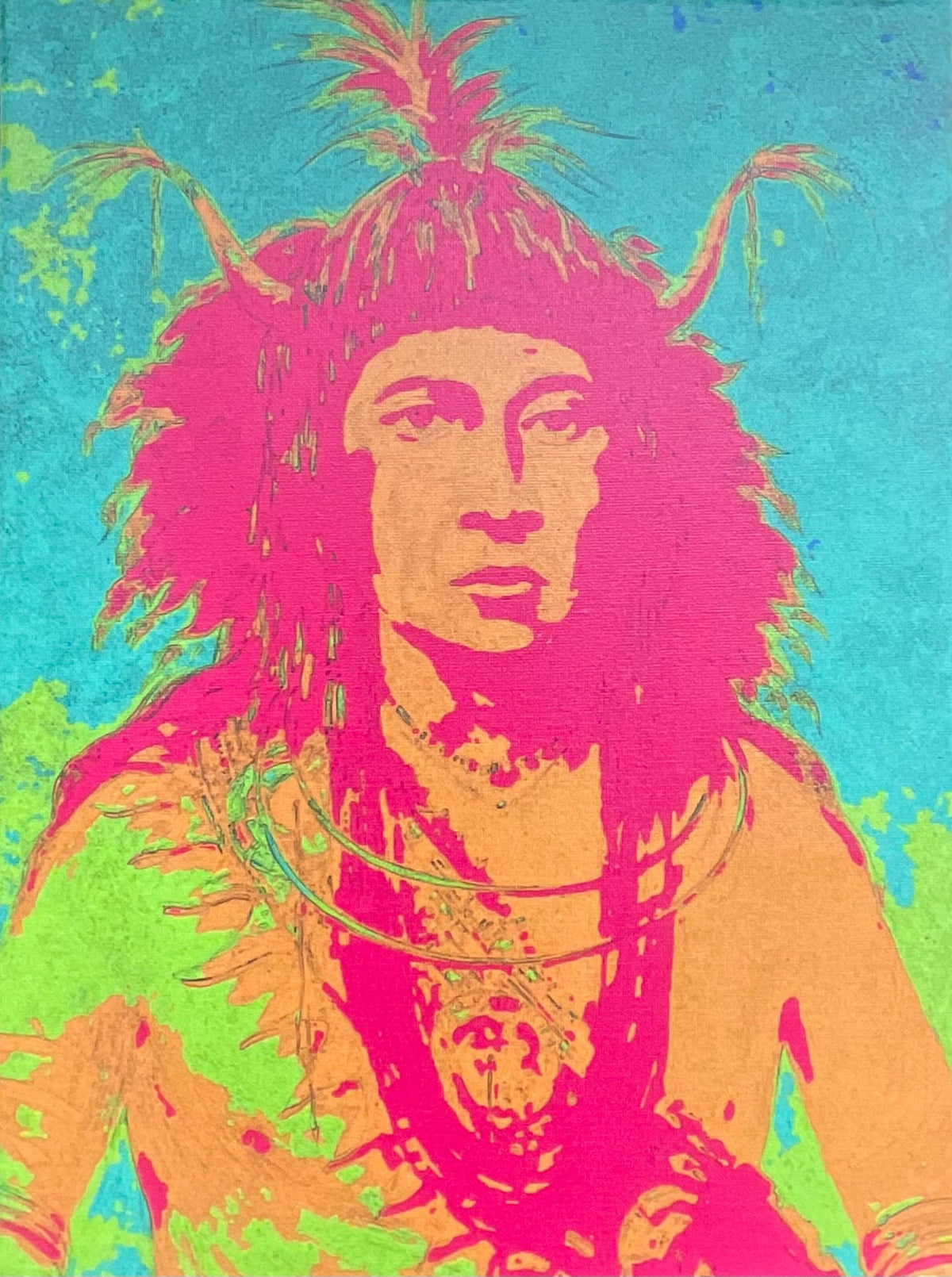 Chief of The Ojibwe Tribe
