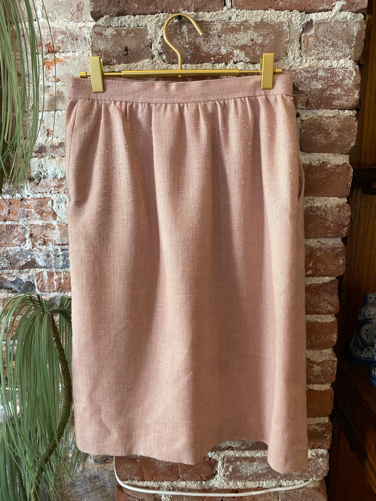Vintage Blush Pink Skirt