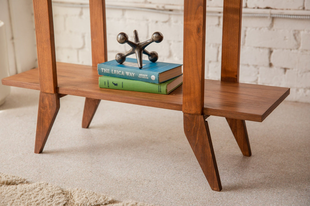 Walnut Hayes Bookshelf