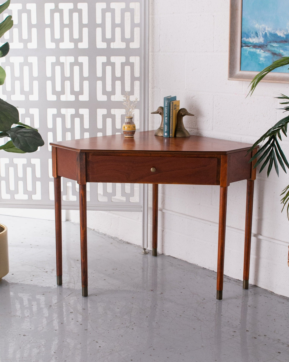 Margot Corner Desk w/ Drawer