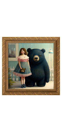 Girl with Bear