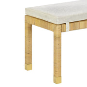 Amara 50" Rattan Bench