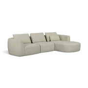 Noor 3-Piece XL 128" Modular Sectional
