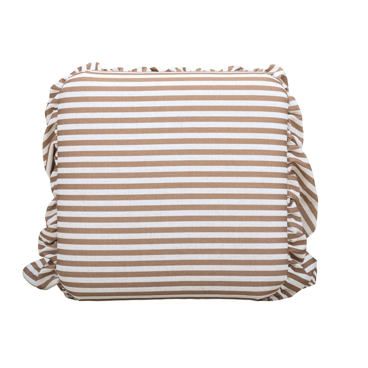Gertrude Performance Linen Skirted Ottoman