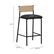 Celine Boucle Bar And Counter Stool