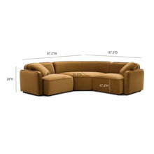 Travie 3-Piece Modular L-Sectional