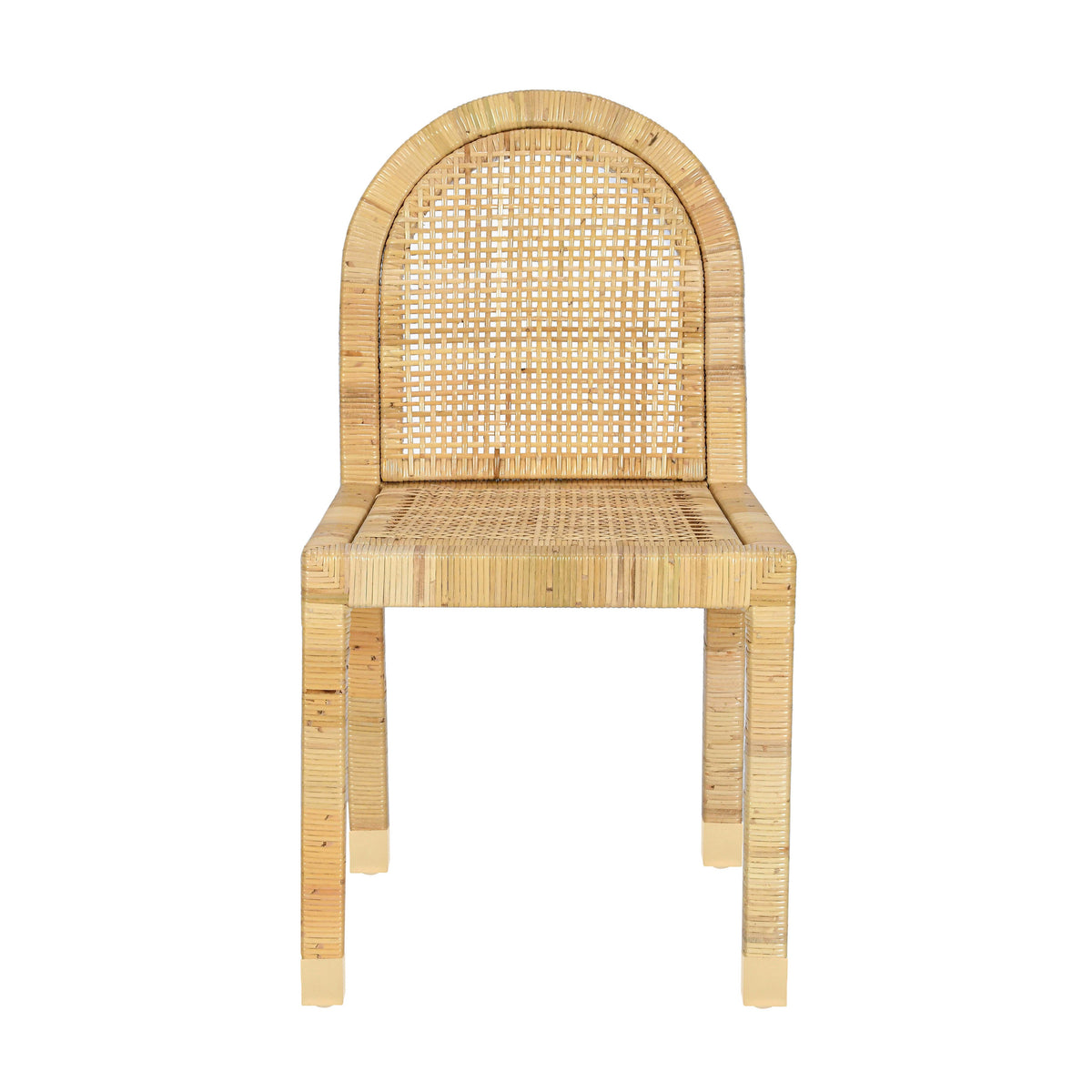 Amara Arched Rattan Dining Chair