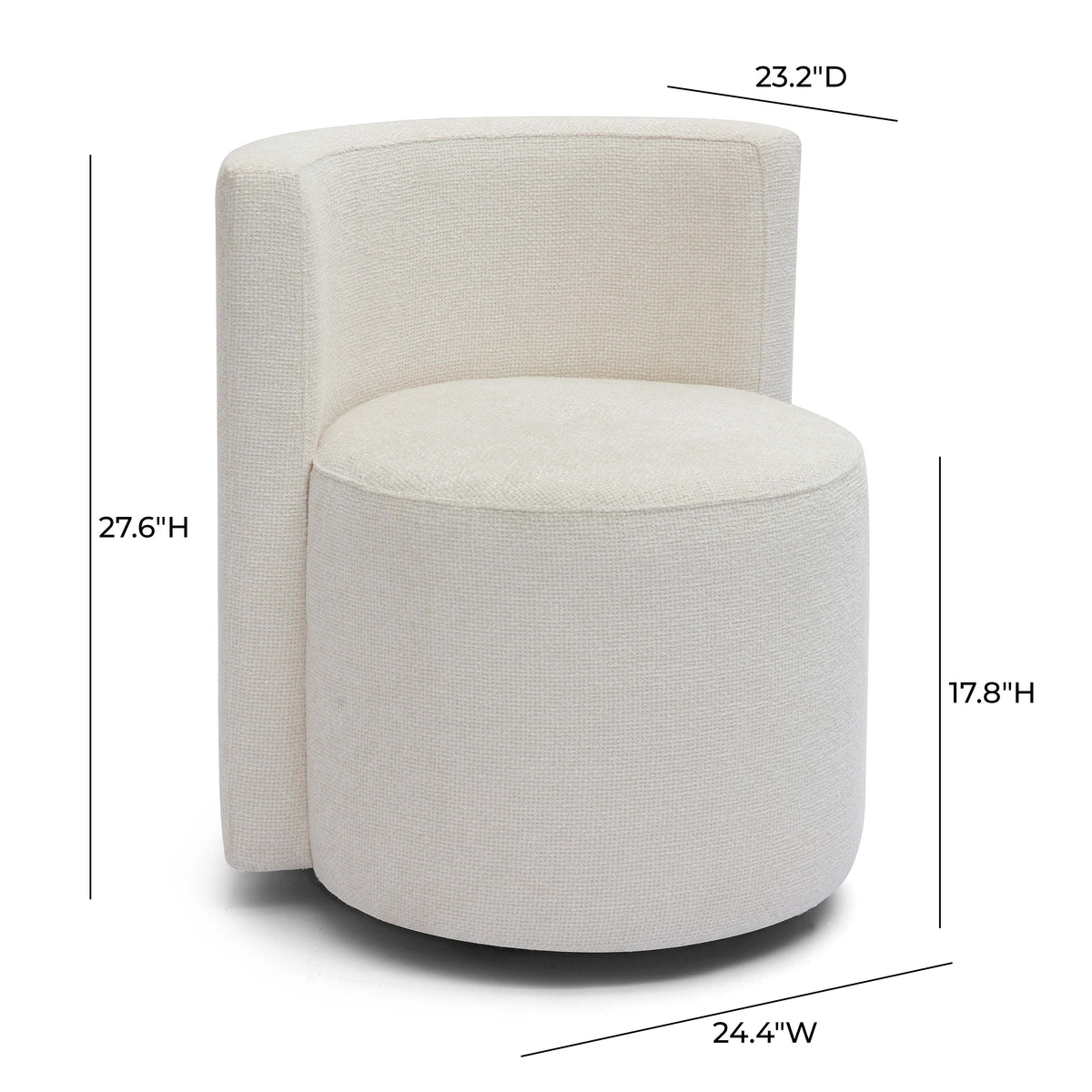Alyssa Rolling Desk Chair