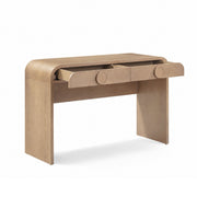Moonrise 48" Natural Ash 2-Drawer Desk