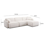 Travie 4-Piece Modular Sectional
